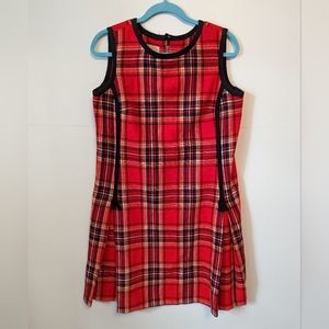 Vintage Lilly Pulitzer Tartan Dress Large